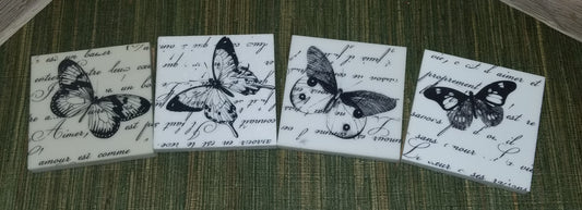 Butterfly coasters