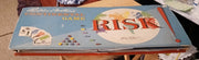 1959 Risk board game - The Creative Shed - Board game - The Creative Shed - Board game box for 'Risk' on a table - 