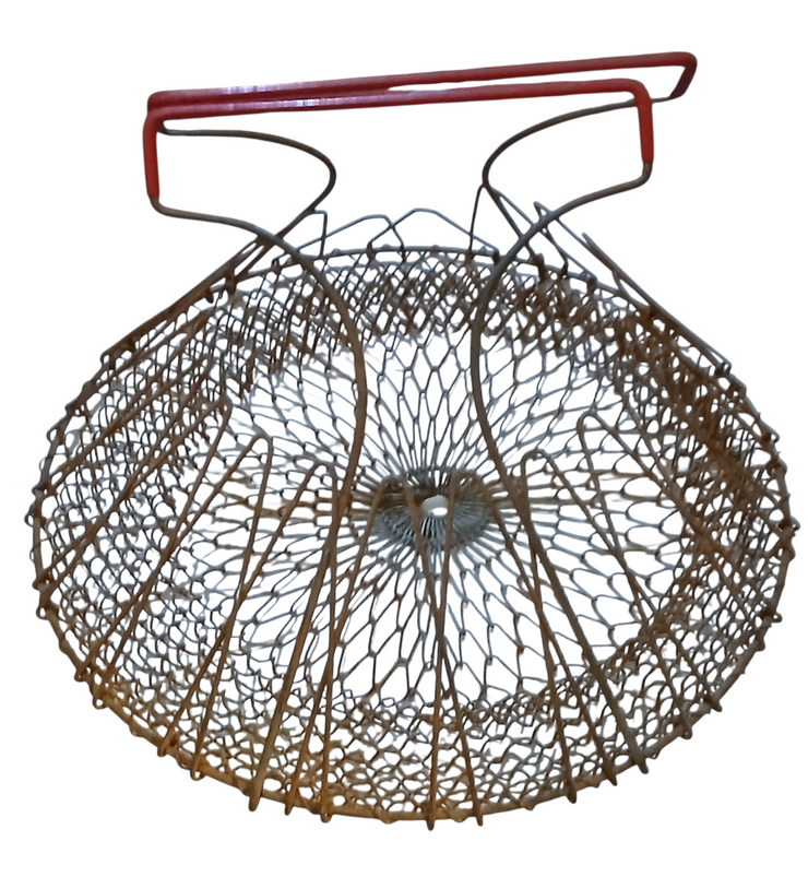 Wire egg basket