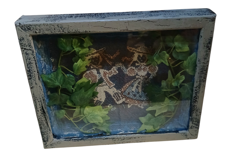 Dutch artwork in frame
