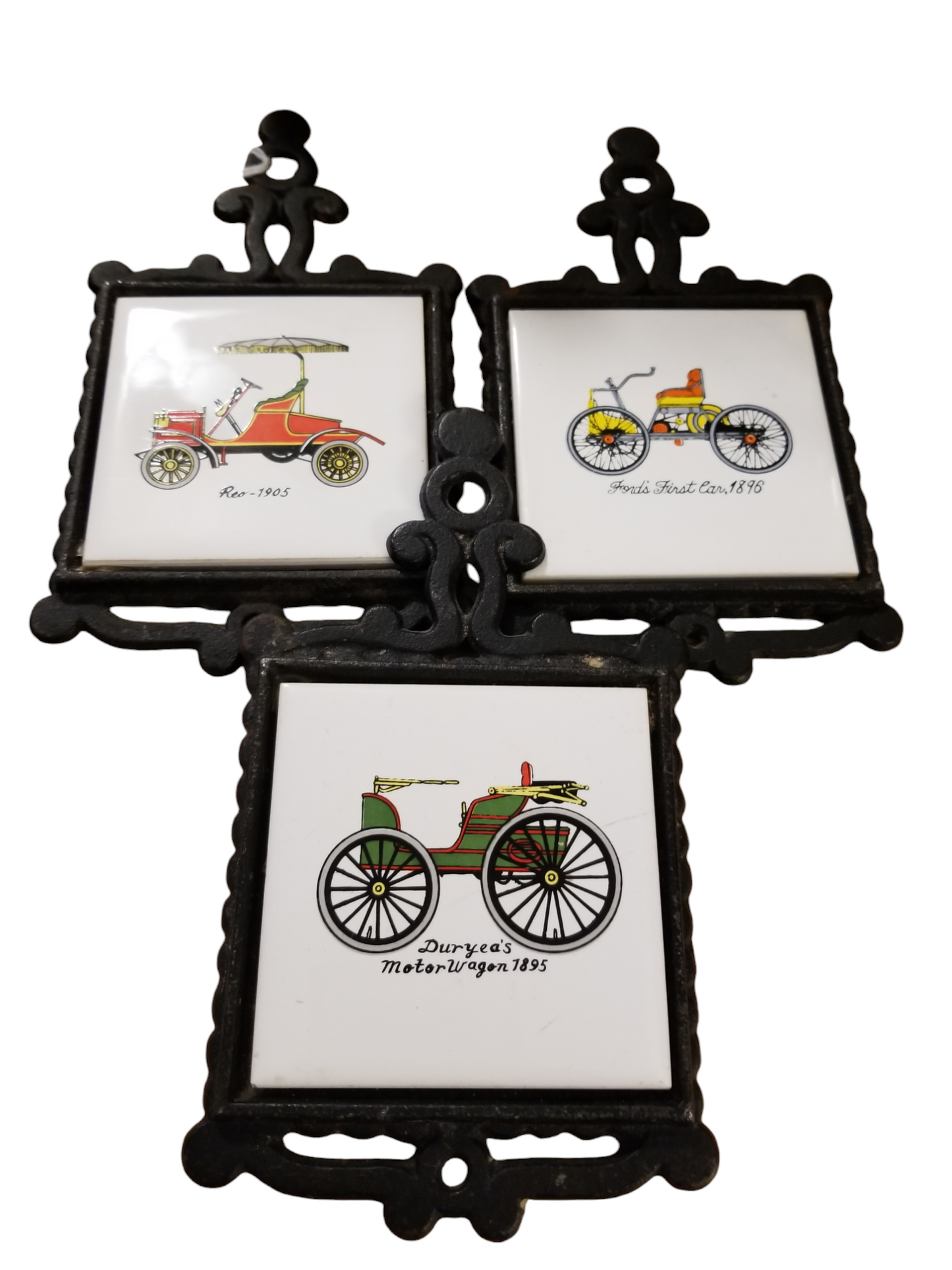 Antique car trivets