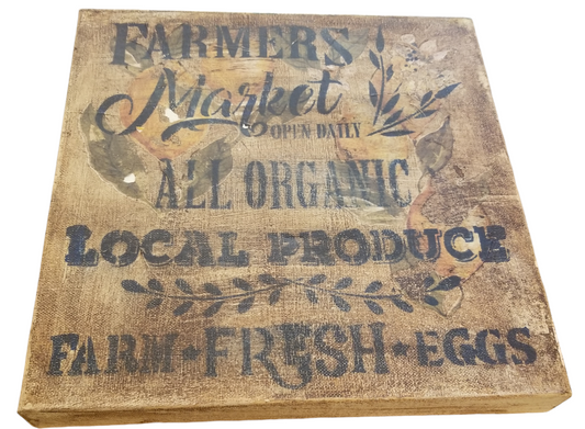 Farmer's Market sign