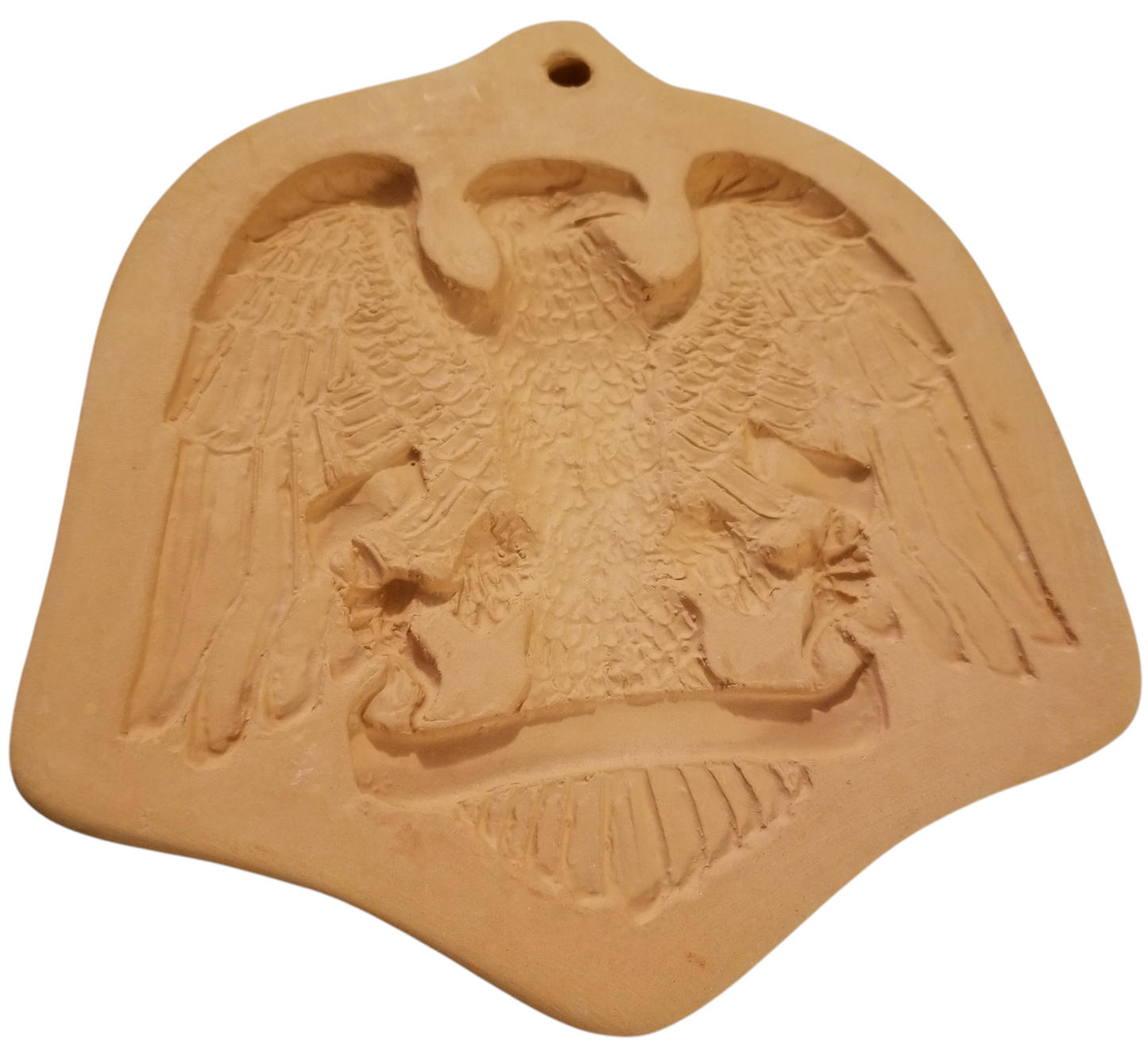 Terra Cotta Cookie Mold/ Patriotic Eagle