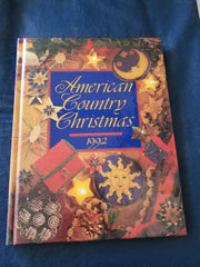American Country Christmas 1992 book - The Creative Shed - Rustic holiday décor ideas from American Country Christmas 1992 - 