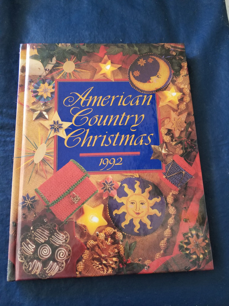 American Country Christmas 1992 book - The Creative Shed - Rustic holiday décor ideas from American Country Christmas 1992 - 