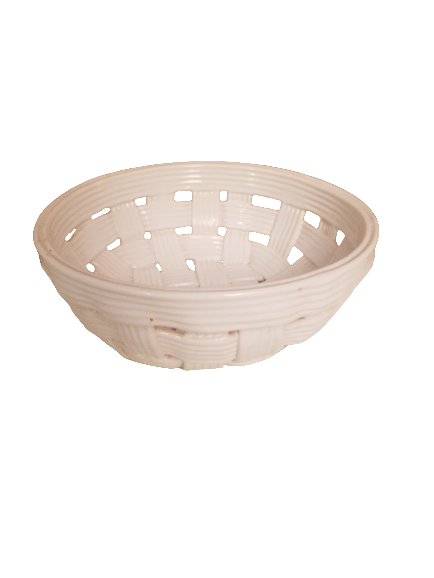 Slovenia white clay basket