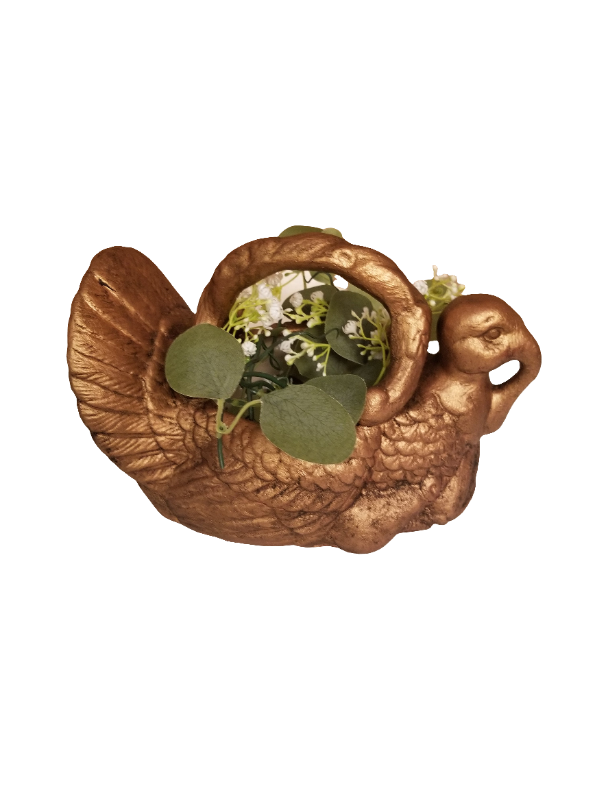 Ceramic Turkey Centerpiece