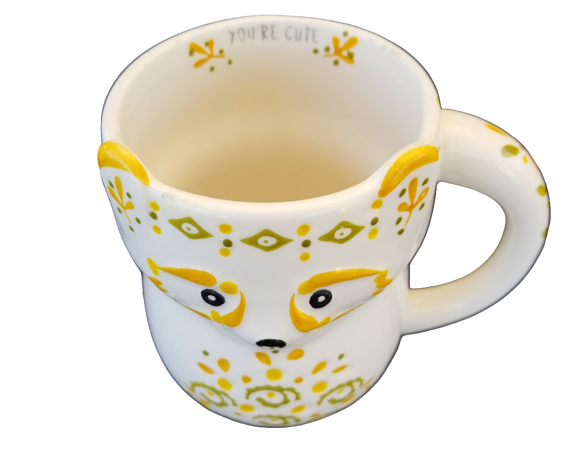 Ceramic Raccoon cup