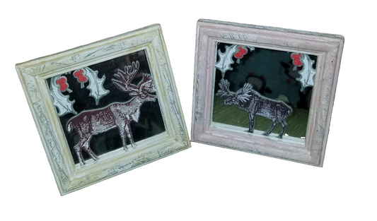 Wildlife mirror decor