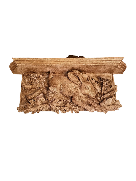 Rabbit plate holder shelf