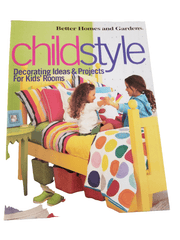 Better Homes & Gardens Child Style paperback book - The Creative Shed - Interior pages of Better Homes & Gardens Child Style design book book - 