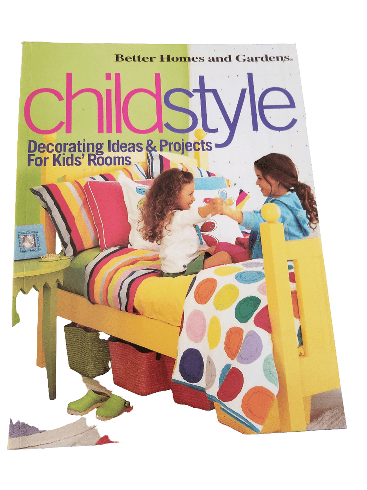 Better Homes & Gardens Child Style paperback book - The Creative Shed - Interior pages of Better Homes & Gardens Child Style design book book - 