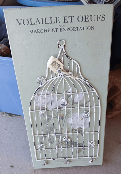 Birdcage wall decor - The Creative Shed - The Creative Shed - Birdcage wall decor - 