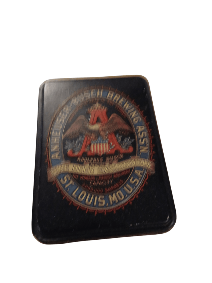 Budweiser deck of card in tin - The Creative Shed - The Creative Shed - Budweiser deck of card in tin - 