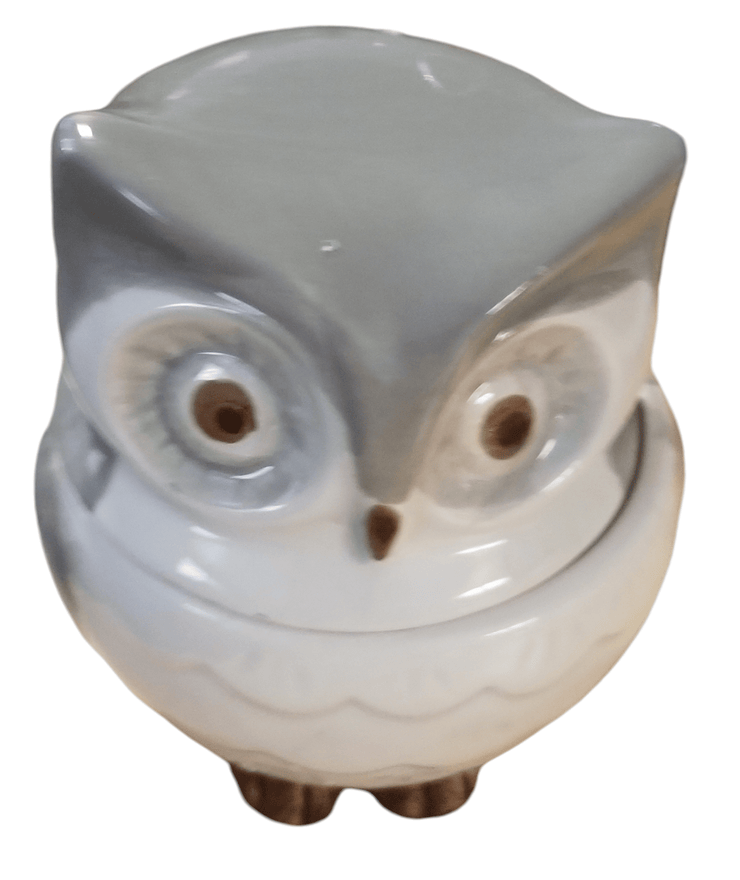 Ceramic owl measuring cups set in good condition- The Creative Shed