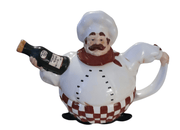 Chef tea pot - The Creative Shed - The Creative Shed - Chef tea pot - 