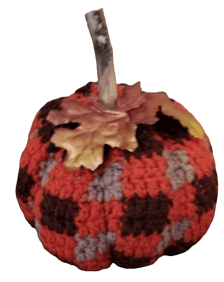 Crochet Pumpkin - The Creative Shed - Handmade crochet pumpkin décor - 