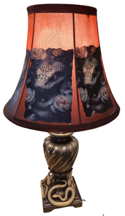 Desk Lamp with snake decor - The Creative Shed - The Creative Shed - Desk Lamp with snake decor - 