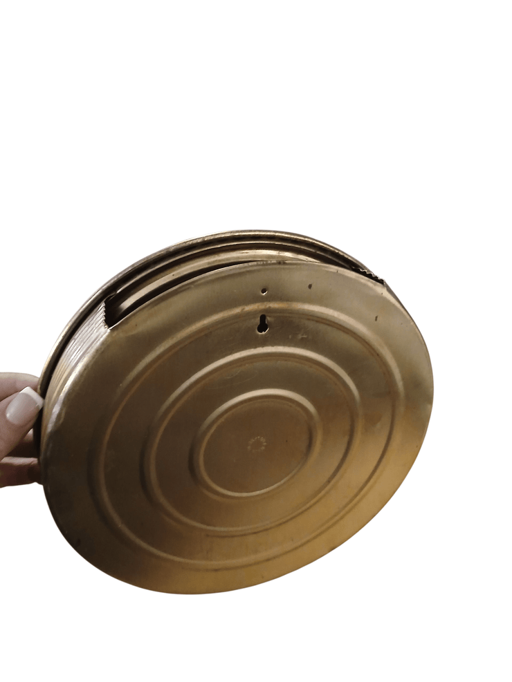 Embossed brass wall decor/bed warmer - The Creative Shed - The Creative Shed - Embossed brass wall decor/bed warmer - 