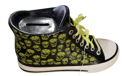 FAB - Starpoint Skull Tennis shoe bank - The Creative Shed - The Creative Shed - FAB - Starpoint Skull Tennis shoe bank - 
