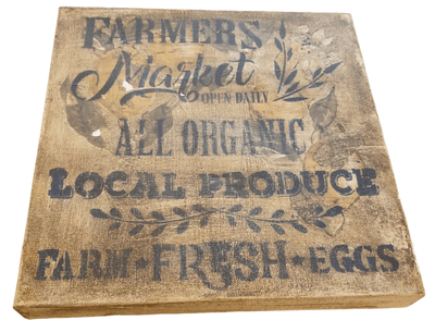 Farmer's Market sign - The Creative Shed - The Creative Shed - Farmer's Market sign - 