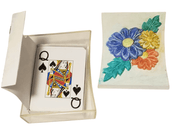 Floral Playing card box with cards - The Creative Shed - Decor - The Creative Shed - Floral Playing card box with cards - 