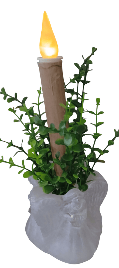 Glass angel candle decor - The Creative Shed - The Creative Shed - Glass angel candle decor - 