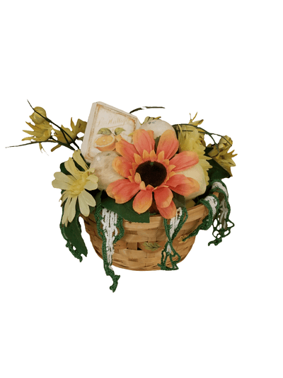 Lemon Centerpiece - The Creative Shed - Decor - Lemon centerpiece with dried lemons and florals - 