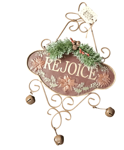 Metal rejoice wall hanging - The Creative Shed - The Creative Shed - Metal rejoice wall hanging - 