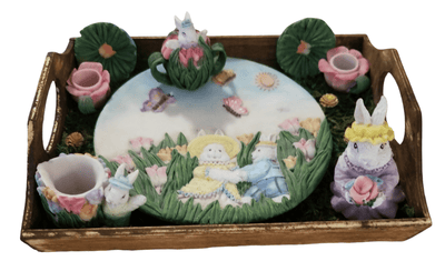 Mini bunny tea party decor - The Creative Shed - The Creative Shed - Mini bunny tea party decor - 