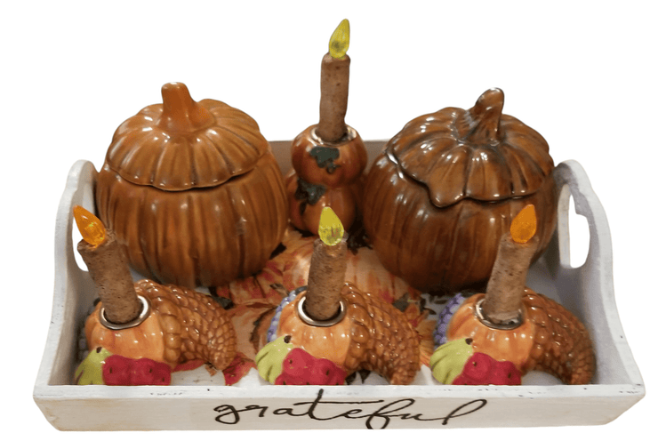 Pumpkin tray decor - The Creative Shed - The Creative Shed - Pumpkin tray decor - 