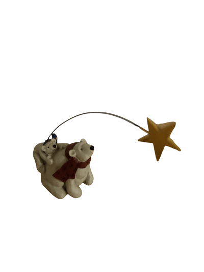 Resin Polar bear with baby - The Creative Shed - The Creative Shed - Resin Polar bear with baby - 