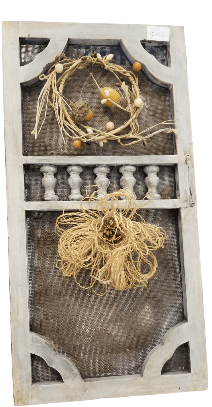 Screen door decor - The Creative Shed - The Creative Shed - Screen door decor - 