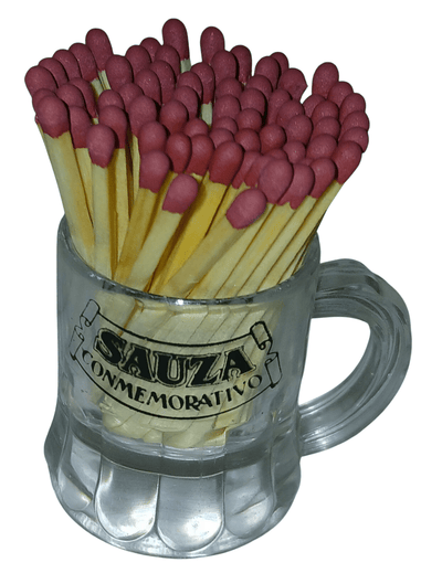 Small plastic shot glass with matches - The Creative Shed - The Creative Shed - Small plastic shot glass with matches - 