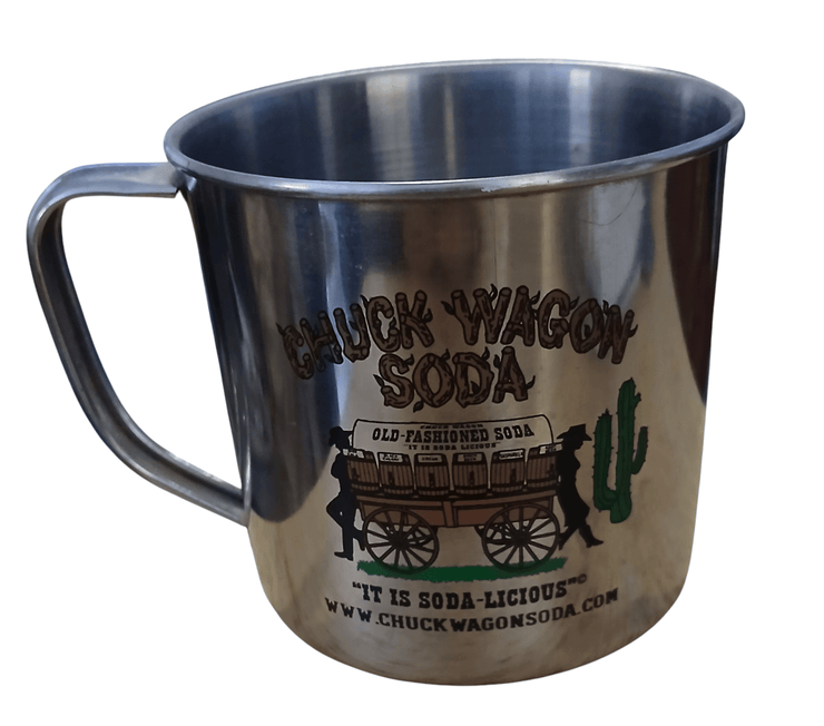 Stainless steel Chuck Wagon Soda cup - The Creative Shed - The Creative Shed - Stainless steel Chuck Wagon Soda cup - 
