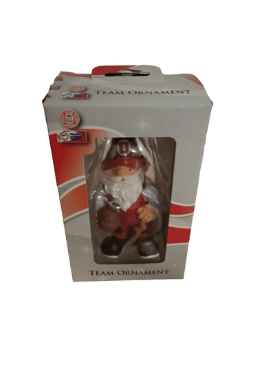 University of Utah Gnome Ornament (in box) - The Creative Shed - Sports-themed Christmas ornament for University of Utah fans