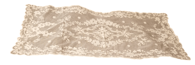 Vintage hand made furniture scarf - The Creative Shed - The Creative Shed - Vintage hand made furniture scarf - 