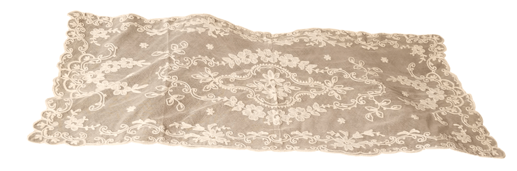 Vintage hand made furniture scarf - The Creative Shed - The Creative Shed - Vintage hand made furniture scarf - 