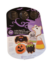 Wilton Halloween cookie shape pan - The Creative Shed - Cookie molds - The Creative Shed -  -  - Wilton Halloween cookie shape pan - 